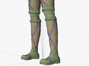 mikasa ackerman - shingeki no kyojin Modèle 3D