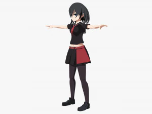 kurome - akame ga kill 3D Model