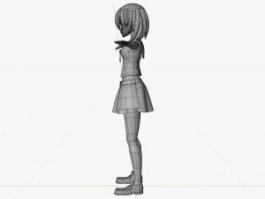 kurome - akame ga kill 3D Model