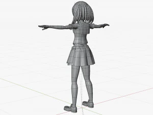 kurome - akame ga kill 3D Model