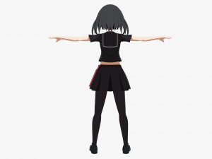 kurome - akame ga kill 3D मॉडल