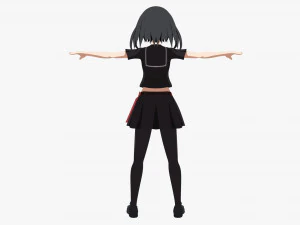 kurome - akame ga kill 3D Model