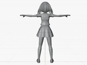 kurome - akame ga kill 3D Model