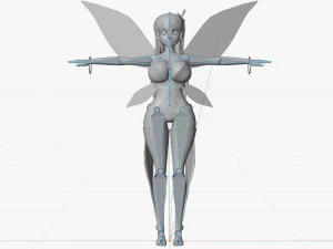 kisaragi - kyuukyoku shinka shita full dive rpg 3D Model