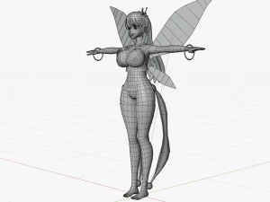 kisaragi - kyuukyoku shinka shita full dive rpg 3D Model