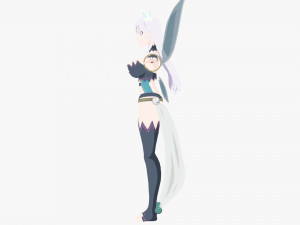 kisaragi - kyuukyoku shinka shita full dive rpg Modello 3D
