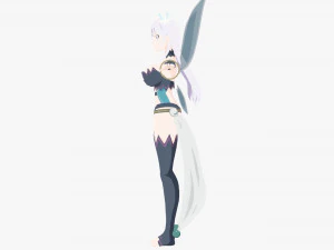 kisaragi - kyuukyoku shinka shita full dive rpg 3D Model
