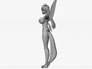 kisaragi - kyuukyoku shinka shita full dive rpg Modello 3D