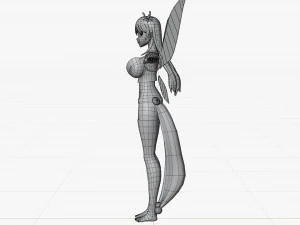 kisaragi - kyuukyoku shinka shita full dive rpg 3D Model