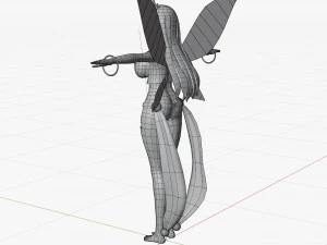 kisaragi - kyuukyoku shinka shita full dive rpg 3D Model
