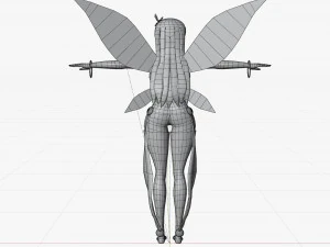 kisaragi - kyuukyoku shinka shita full dive rpg 3D Model