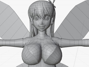 kisaragi - kyuukyoku shinka shita full dive rpg Modello 3D