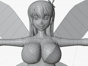 kisaragi - kyuukyoku shinka shita full dive rpg 3D Model