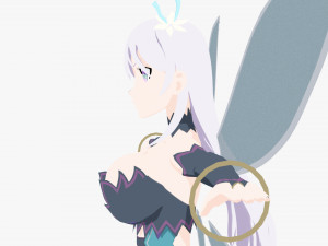 kisaragi - kyuukyoku shinka shita full dive rpg Modello 3D