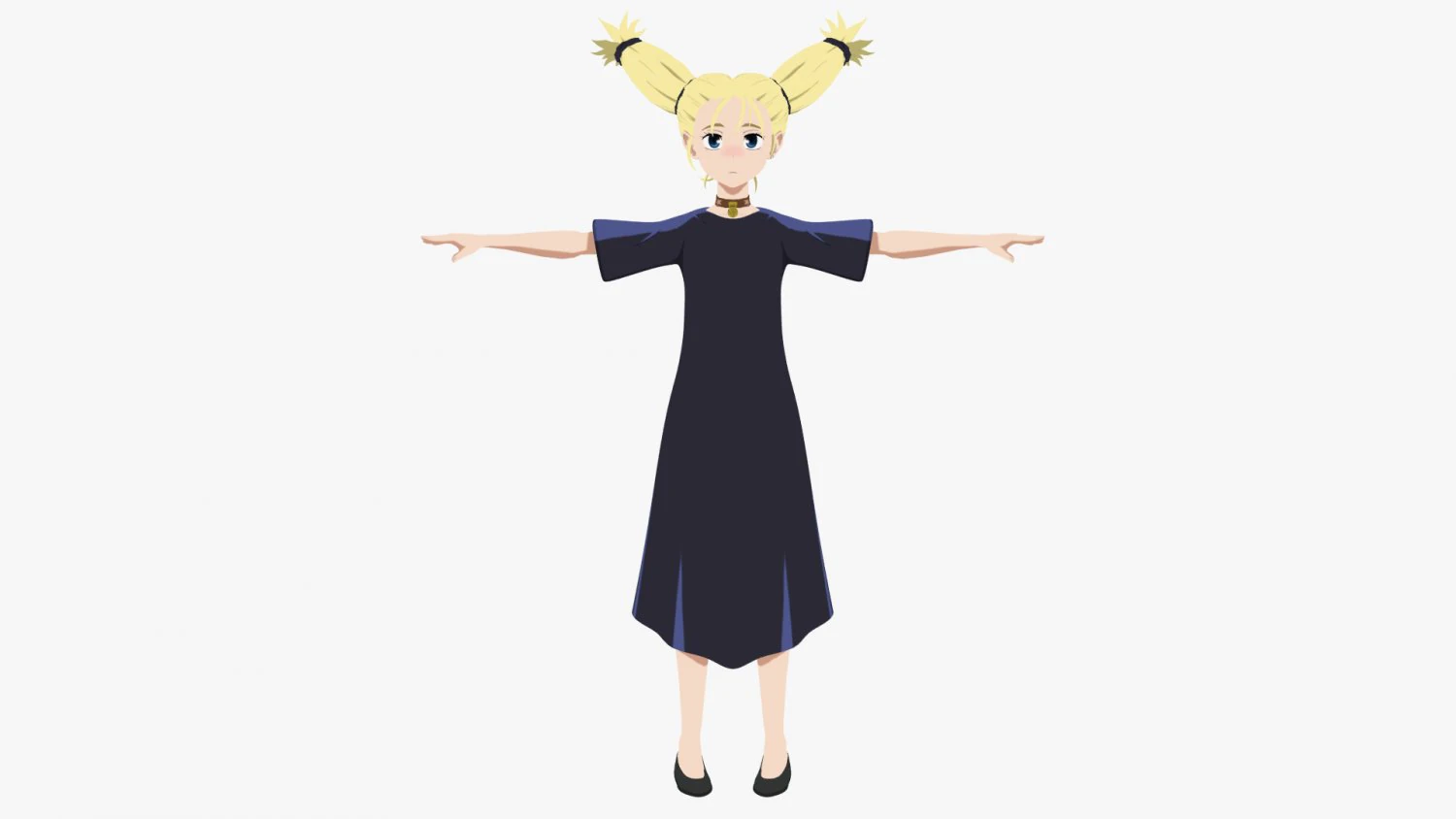 momo - jujutsu kaisen 3D Model .c4d .max .obj .3ds .fbx .stl .blend 