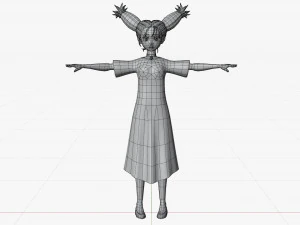 momo - jujutsu kaisen 3D Model