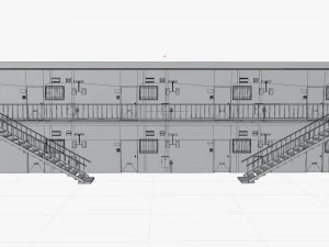anime apartment tokyo 3D Model
