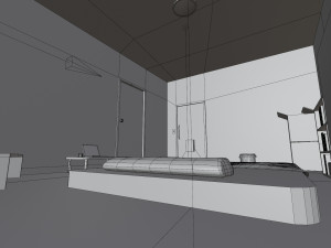 anime apartment tokyo Modèle 3D