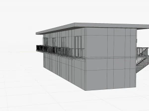 anime apartment tokyo 3D Model