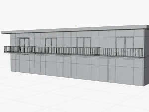 anime apartment tokyo 3D Model