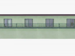 anime apartment tokyo 3D Model