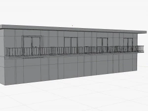 anime apartment tokyo 3D Model