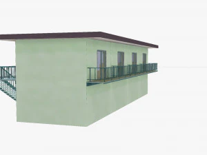 anime apartment tokyo 3D Model