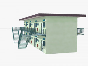 anime apartment tokyo Modèle 3D