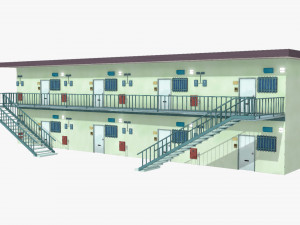 anime apartment tokyo Modèle 3D
