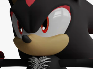 shadow the hedgehog 3D Model
