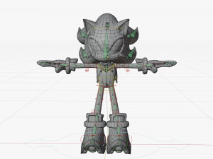 shadow the hedgehog 3D मॉडल
