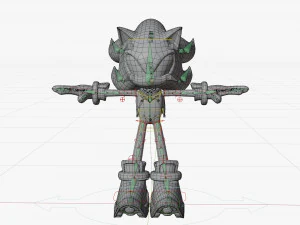 shadow the hedgehog 3D Model
