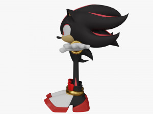 shadow the hedgehog 3D मॉडल