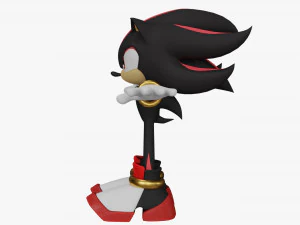shadow the hedgehog 3D Model