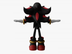 shadow the hedgehog 3D Model