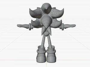 shadow the hedgehog 3D Model