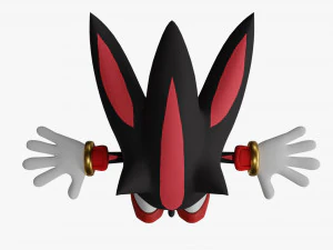 shadow the hedgehog 3D Model