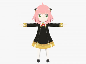 Anya Forger 3D 模型
