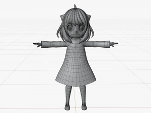 Anya Forger 3D 模型