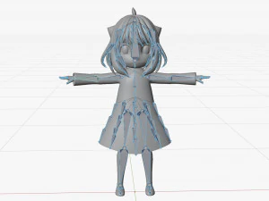 Anya Forger Modello 3D