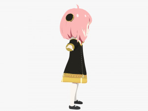 Anya Forger 3D 模型