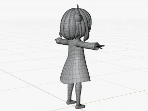 Anya Forger Modello 3D