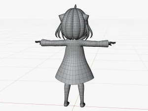 Anya Forger Modello 3D