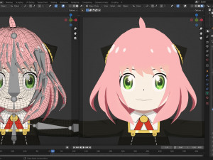 Anya Forger 3D 模型