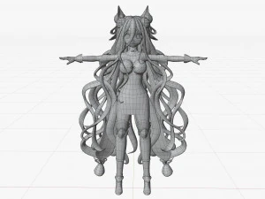 MuKuro Date a live 3D Model