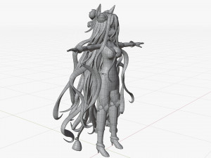 MuKuro Date a live 3D 모델