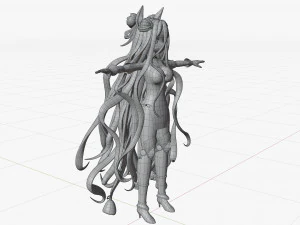 MuKuro Date a live 3D Model