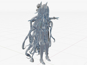 MuKuro Date a live 3D 모델