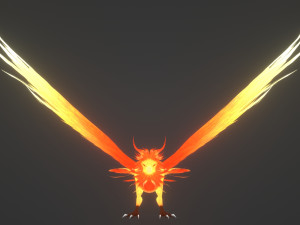 Anime Phoenix 3Dモデル