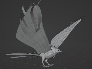 Anime Phoenix 3Dモデル